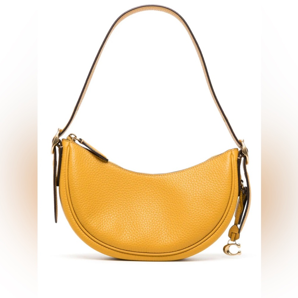 Coach Luna handbag in yellow